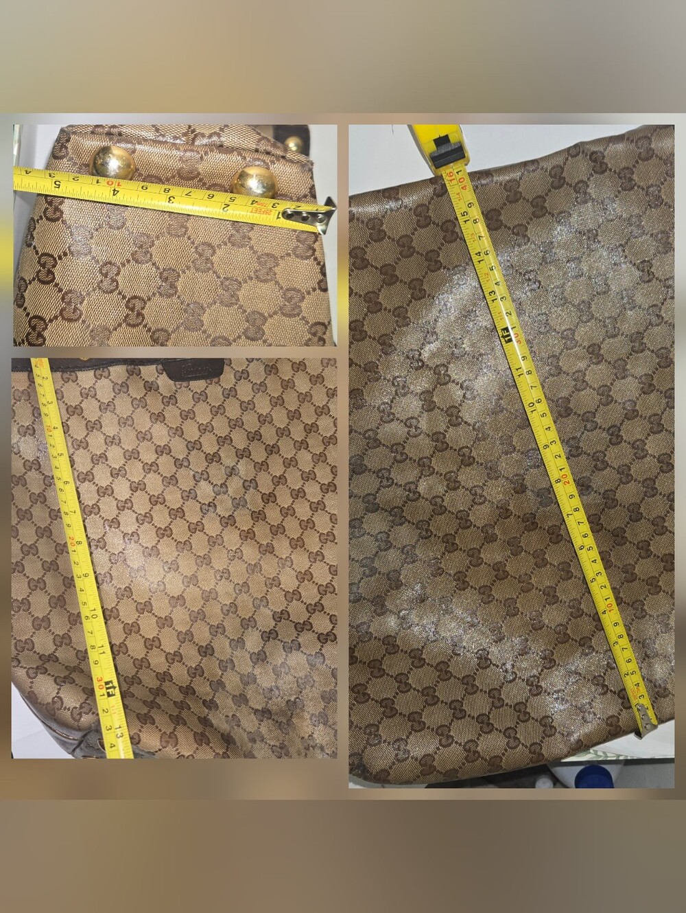 Gucci GG Crystal Babouska Tote - Picture 5 of 15